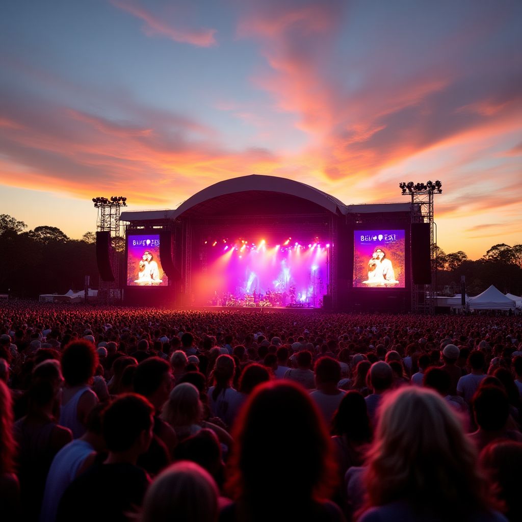 Byron Bay Bluesfest performance